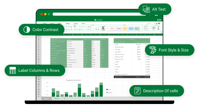 Excel Remediation for Accessibility