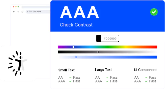 Color Contrast for Website Accessibility