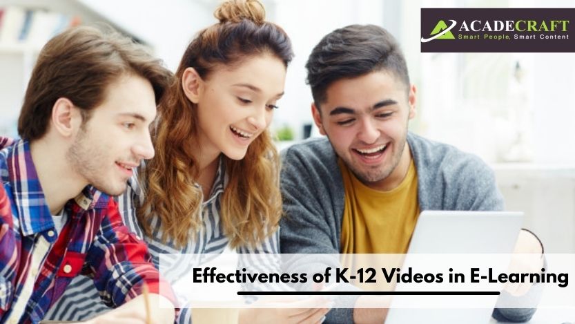 effectiveness of k12 video in elearning