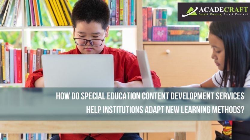 special education content development services